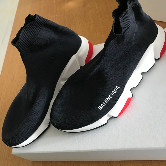 IN BOX BRAND NEW BALENCIAGA SPEED SNEAKERS - Picture 1 of 3